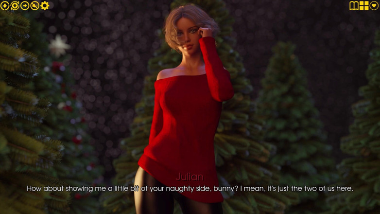 3D Cartoon Porn: Моє задоволення 34 - джуліан секс по відеодзвінку з Барбарою, а потім трахає Джулію