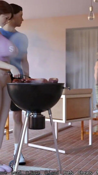 Záludný sex s mojí žhavou macechou před otcem