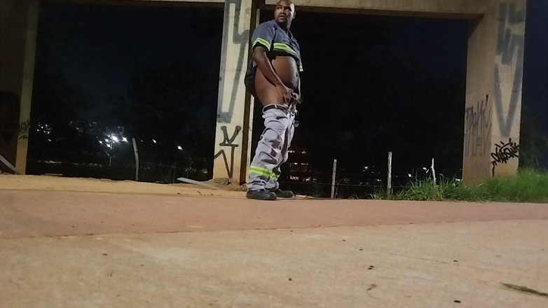 TheBlacKHunterr: Мастурбация на улице