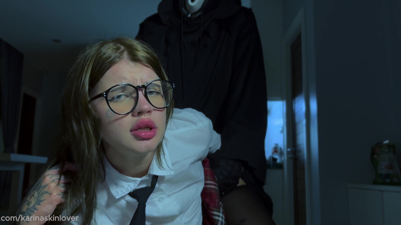SkinLovers: Teen Loves Cosplay, Footjob and Taking Big Dick in the...