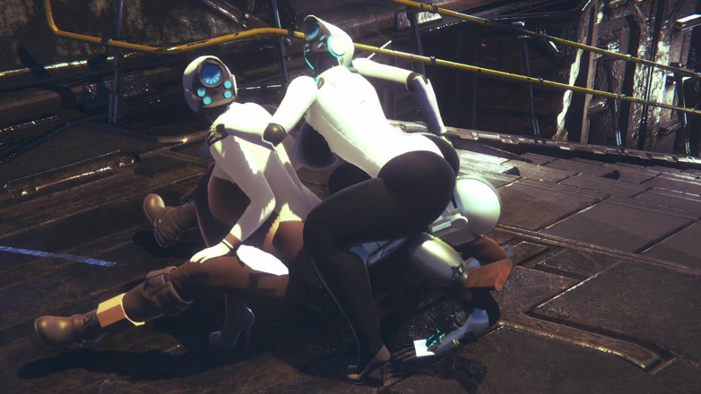 Wraith ward: Din Djarin berseronok dengan 2 Haydee Robots: Starwars the Mandalorian &amp; Haydee...