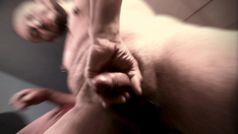 MisterFreak25: Hail Satan Playing with My Uncut Fat Cock