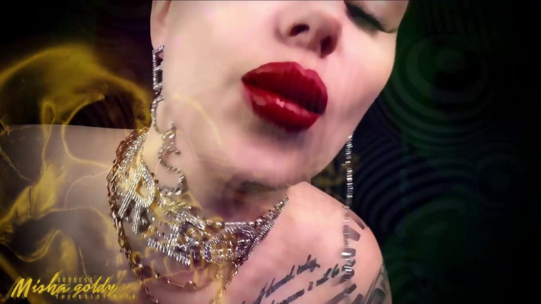 Goddess Misha Goldy: Binaural ASMR &amp; kongkek minda! Melancap ke mulut saya dan meludah!