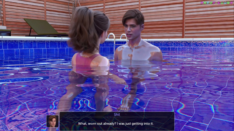 Porny Games: Pill King by Effx Games - Poolside Anal with Stepsis, Brave...