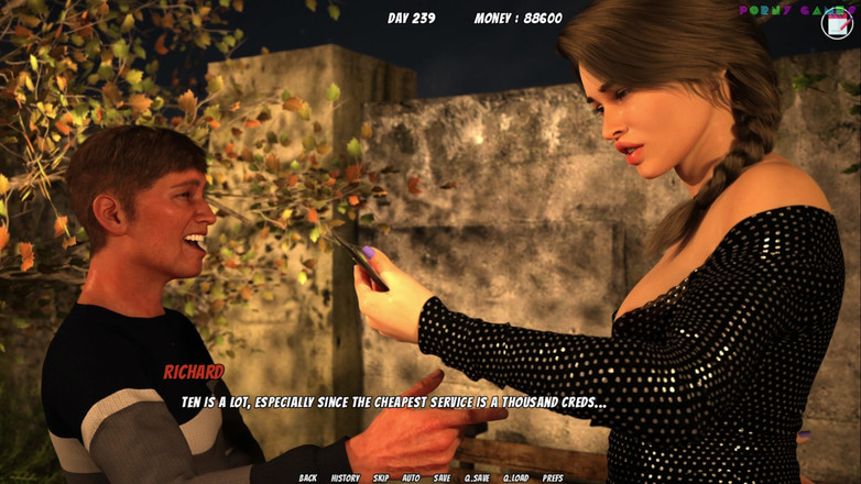 Porny Games: TOTÁLNÍ VYŠETŘOVÁNÍ LISY! Od Dragofinder Studio - Skupinový sex v parku 39