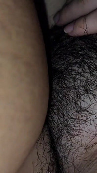 Zeer harig poesje pov-Ik vraag mijn stiefzus om Poesje en Sh