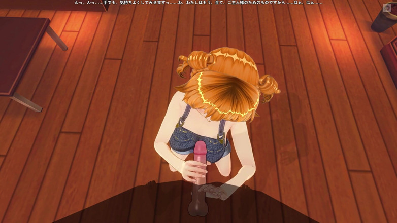 H3DC: 3D hentai village redhead jerking off to city boy