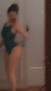 My New Wet Look Swimsuit