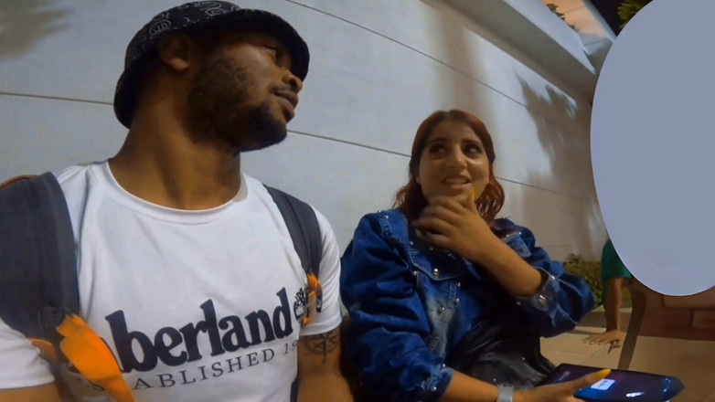 Jhodez1: Повія дивиться, кого я бачив сьогодні ввечері в торговому центрі, дала цій латиноамериканській дівчині хардкорний член - jhodez1