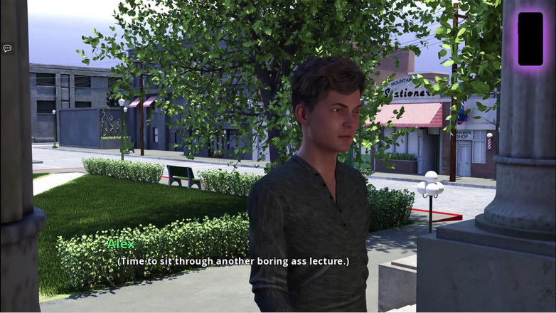 Johannes Gaming: College Kings 3, je suis allé avec Chloe à la salle de...