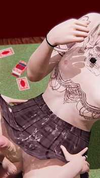 Yaoi - lelaki poker dikongkek atas meja poker