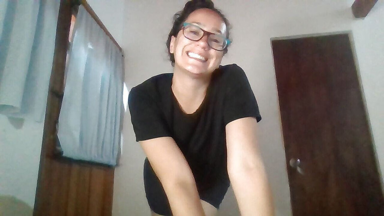 Nathalieprez4: Učitelka jógy tě udělá na její zadek