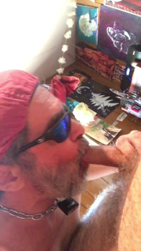 Passionate Blowjob. Juicy Big Cut Cock