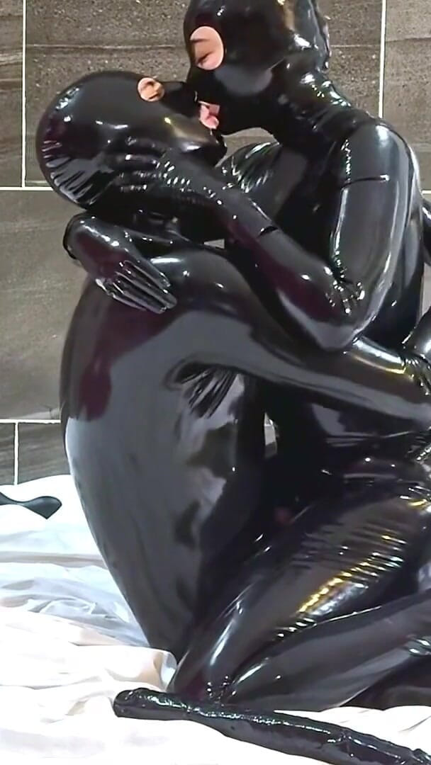 Double Dildo Fun, Part 2 - Alex Latex (Alex Latex)