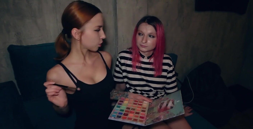 MySchoolLife: Sissy Training - Teaching My Friend How to Give a Blowjob