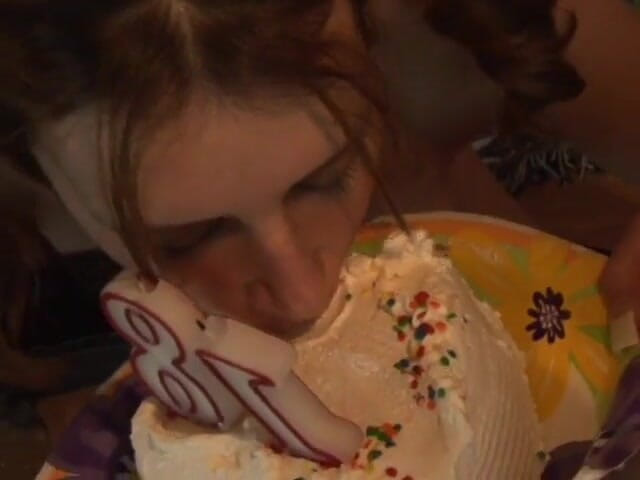 Anal seduction: Cute teen just only eighteen years old likes to suck...