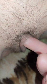 Haarige Pussy Fingering, Anal Fick