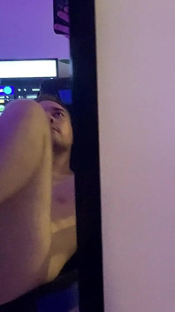 Jerking off My Big Cock and Fucking My Asshole with Toys