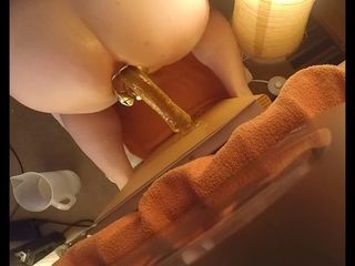 dolphinboy: Göt deliği dildoyla sikiliyor 001