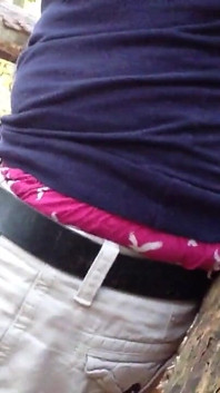 Caught When I Was Jerking-off in the Woods on a Fallen Tree