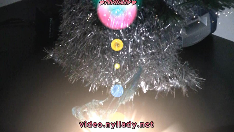 Nyllady: Picioare hosed joacă cu un pantof