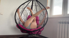 Skinny_lady69: Quần đùi ngắn co giãn trong xích đu