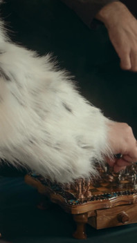 Rich Fur Domina Beats Skinny Loser at Chess Then Milks His Huge Cock Dry - CFNM Femdom Sex