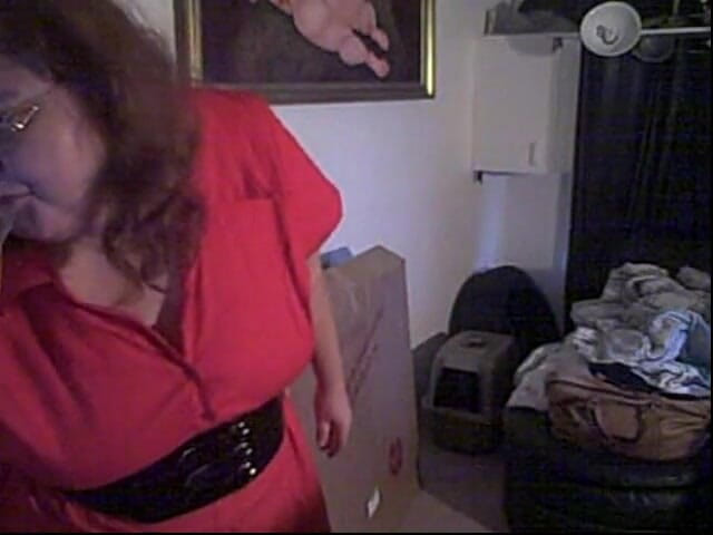 BBW nurse Vicki adventures with friends: Sexy dancing in my red dress part of a cam...
