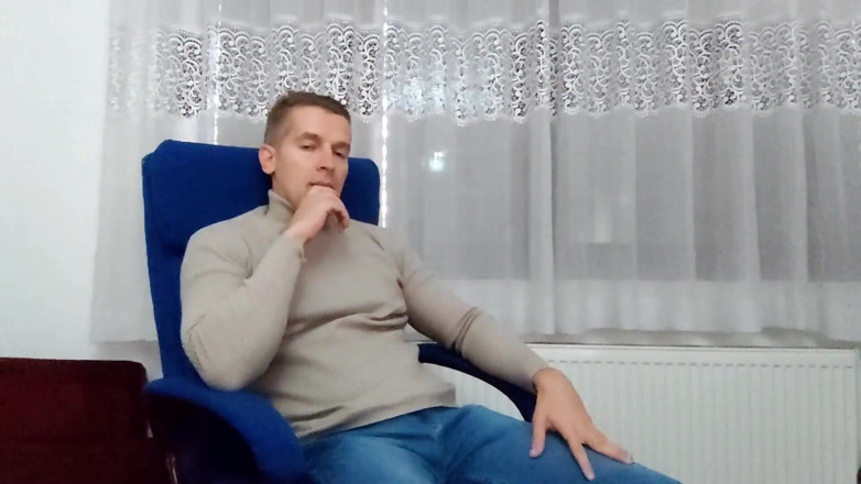 Cock & Body Worship: Pakar terapi seks memujuk awak untuk menghisap zakar besarnya - sudut...