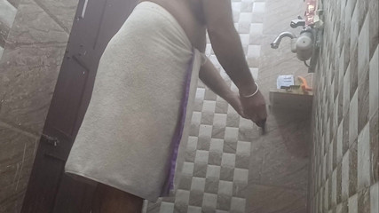 Austin Rose: Heißes kurviges altes mann nacktes bad