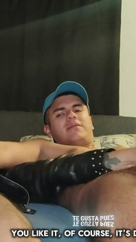 Two Males Emptying Their Balls in a Glass, Ready to Drink Their Own Juices
