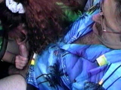 Cumming Soon: Prsatá zrzavá děvka Chelly Supreme dává perverznímu muži hlavu a...