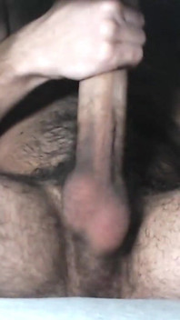 Masturbating and Getting a Lot of Milk Out of My Fat and Long Penis