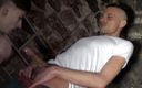 Gaybareback: Francouzské dvojčato Jeroma James šuká bez sedla padouchem s XXL ptákem