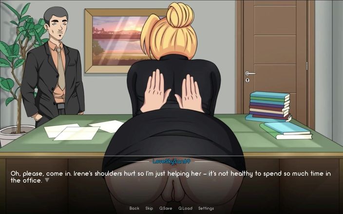 LoveSkySan69Real: くノ一トレーナー - NARUTO - ナルト - トレーナー [v0.22.1] パート122 Loveskysan69による秘書のおっぱいを吸う
