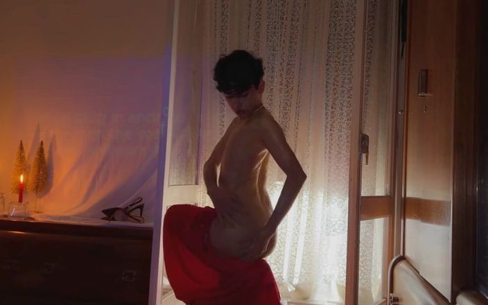 Artesensual: Cinematografía para adultos: vestido rojo, tacones, música, auriculares y phs,...