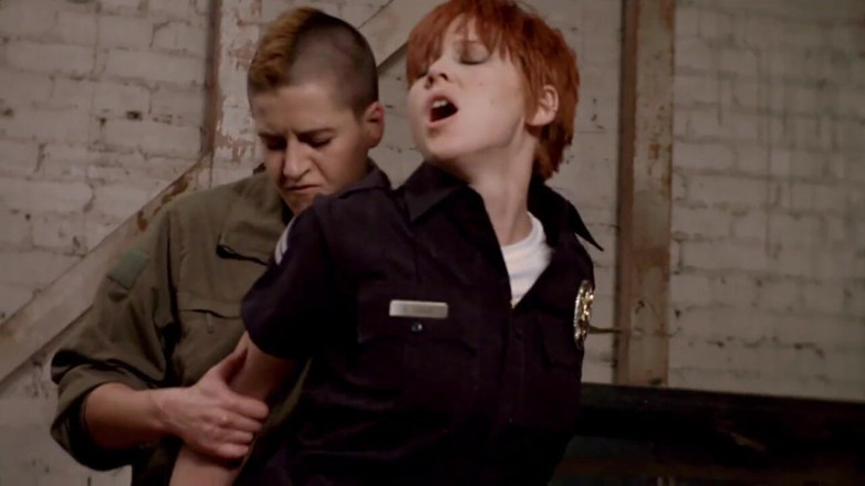 Lesbian Illusion: Lesbians pussy licking fingering in the prison