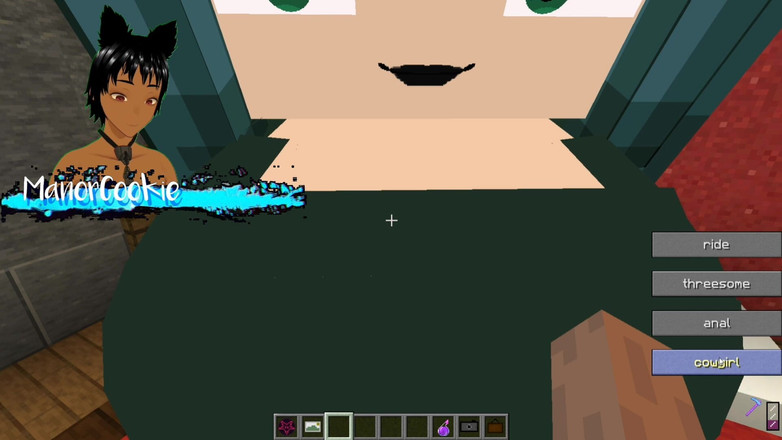 Manor Cookie: Minecraft Jenny мод Fapcraft Galath стал Фубуки и Тацумаки, и они возбуждены и хотят трахаться