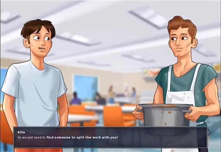 Cartoon Play: Summertime saga part 9 - hot sex in library