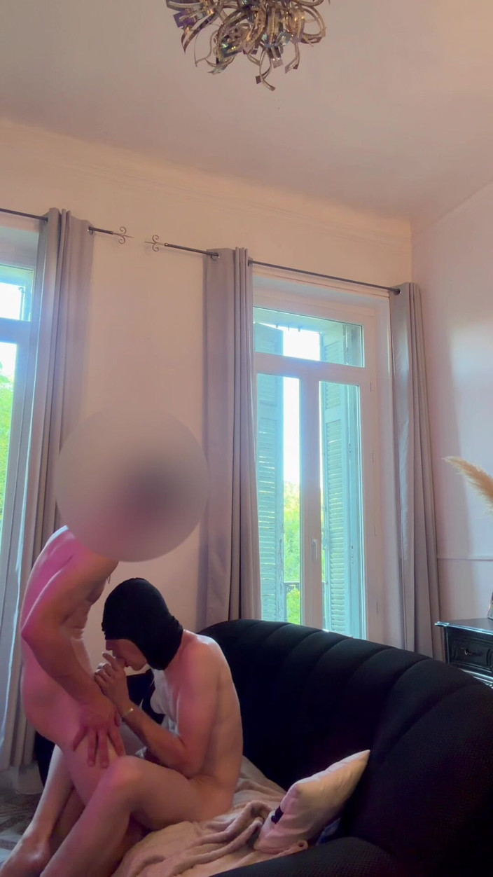 Gabriel Loma: His Cock Smashes My Ass and Makes the Sofa Back...