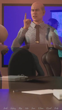 Hot Cheating Wife Fucks Her Client to Keep the job deal - 3D Hentai Game - the office