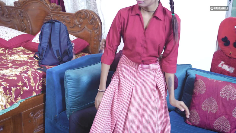 Xxx Lust World: Desi College Girl 1st Time Fucking Video with Her Tuition Teache