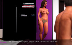 Studio-77: Mierzenie mojej spermy # 7 - Animowana gra porno - macocha ręczna robota
