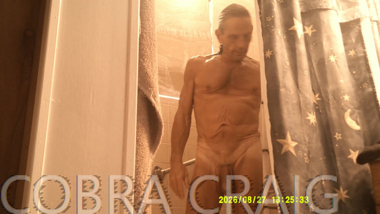 COBRA CRAIG: 8-27-2026 Cobra Showers Late Cuz Bitch I've Been Busy Since....