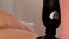 Lesbian Massage Session Gets Wet and Messy