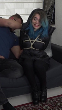 Luna Grey - bondage na jaqueta hd