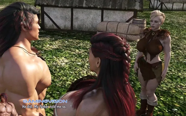 Gaming vision: Barbarian Conquests-v0.3.1 Gamplay with Sex Scene Part 2