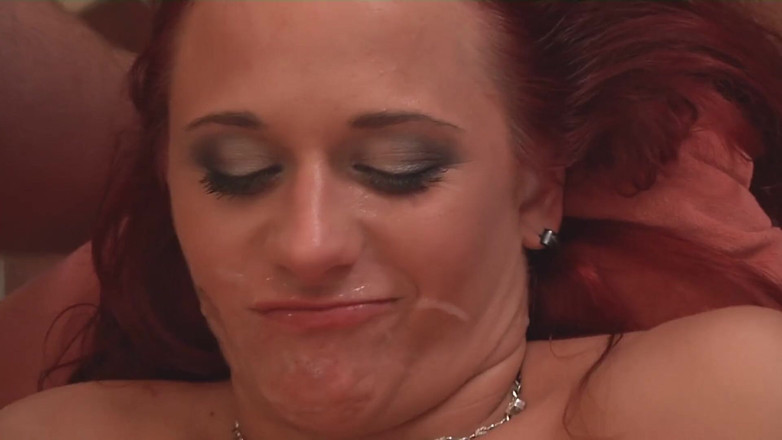 German amateur - 100% German hardcore videos: Casting pelirroja milf humillada y facializada