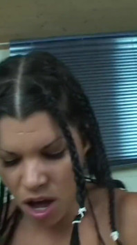 Hot teeny playing with balloons and sperm - part 2