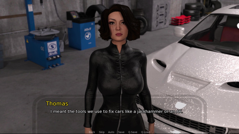 Johannes Gaming: Avós casa 128 ele fodeu Jade enquanto seu marido assiste TV.